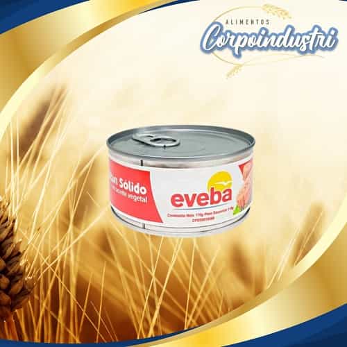 ATUN EVEBA EN ACEITE GDE 24 UND 170GR - Viveres en Corpoindustri