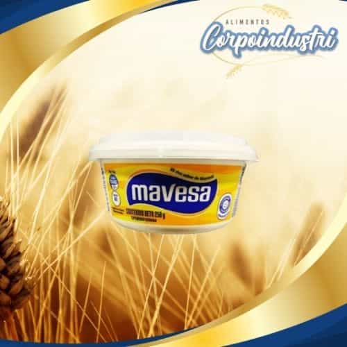 MANTEQUILLA MAVESA 24 UND 250GR - Viveres en Corpoindustri