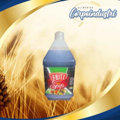 GALON SALSA FRITZ SOYA 1 UND 3.6LTRS - Viveres en Corpoindustri