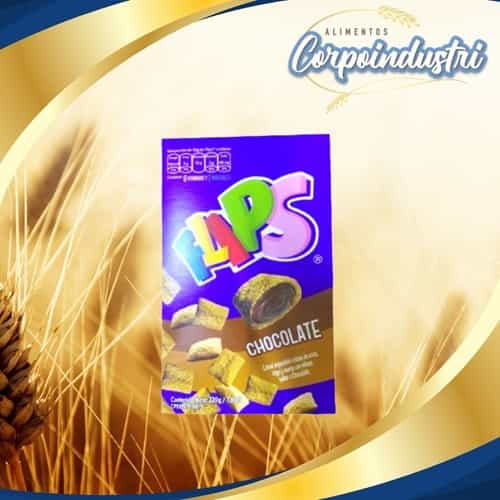 CEREAL FLIPS CHOCOLATE 24 UND 220GR - Viveres en Corpoindustri