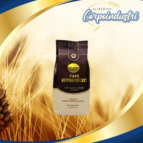 CAFE AMANECER 24 UND 200GR - Viveres en Corpoindustri