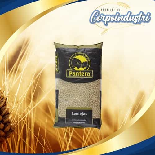 LENTEJAS PANTERA 12 UND 900GR - Viveres en Corpoindustri