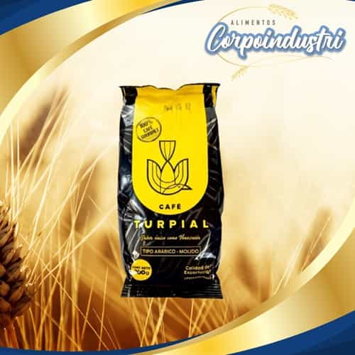 CAFE TURPIAL 15 UND 200GR - Viveres en Corpoindustri