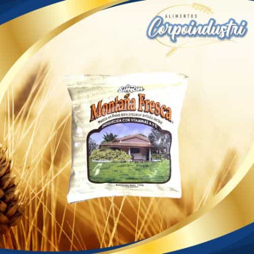LECHE EN POLVO MONTAÑA FRES 24 UND 125GR - Viveres en Corpoindustri