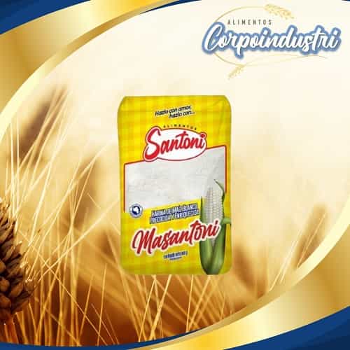 HARINA MAIZ MASANTONI PREMI 20 UND 900GR - Viveres en Corpoindustri