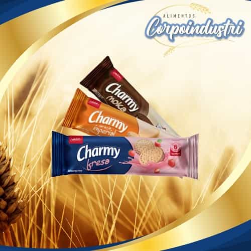 GALLETA CHARMY SURT VFC 24 UND 192GR - Confiteria en Corpoindustri