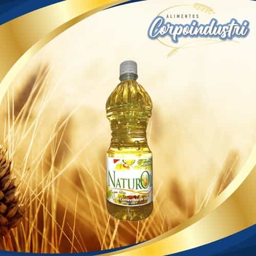 ACEITE SOYA NATUROIL 12 UND 850ML - Viveres en Corpoindustri