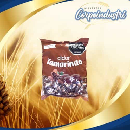 CARAMELO TAMARINDO 1 PAQ 100 UND - Confiteria en Corpoindustri