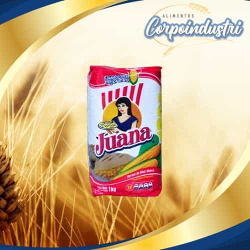HARINA JUANA BLANCA PREMIUM 20 UND 1KG - Viveres en Corpoindustri