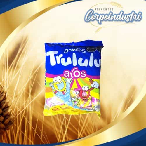 GOMITAS TRULULU 1 PAQ 50 UND - Confiteria en Corpoindustri