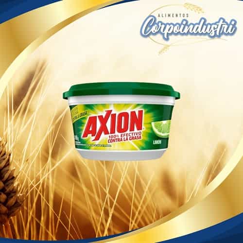 LAVAPLATO AXION 24 UND 450GR - Limpieza en Corpoindustri