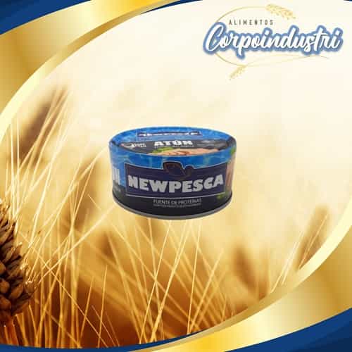 ATUN NEW PESCA AGUA 24 UND 170GR - Viveres en Corpoindustri