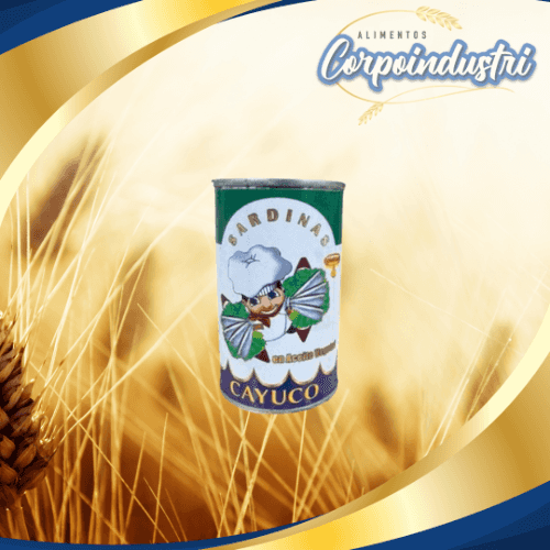 SARDINA CAYUCO EN ACEITE 24 UND 170GR - Viveres en Corpoindustri
