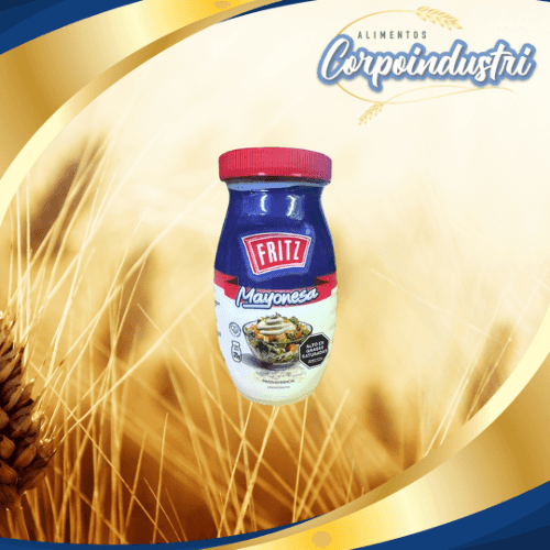 MAYONESA FRITZ 15 UND 375GR - Viveres en Corpoindustri