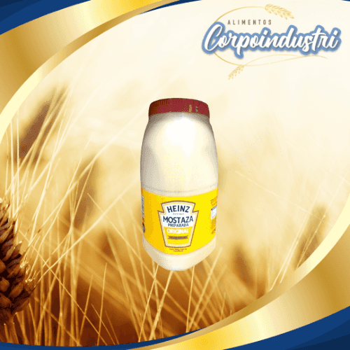 GALON MOSTAZA HEINZ 1 UND 3.6KG - Viveres en Corpoindustri