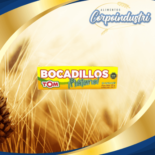 BOCADILLOS TOM 1 DISPLAY 20 UND - Confiteria en Corpoindustri