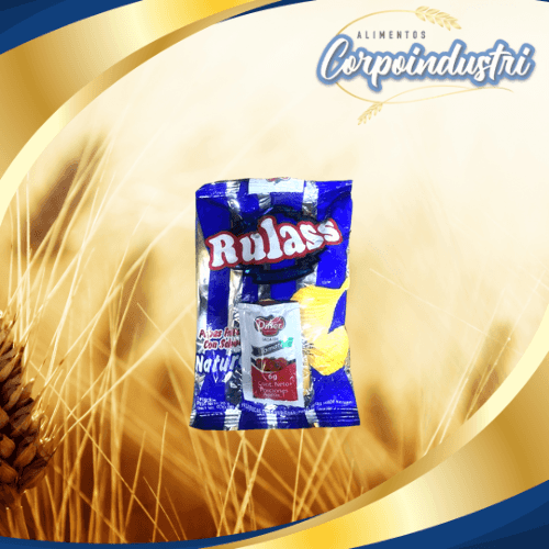 PAPAS RULAS 1 TIRA 12 UND 20GR - Confiteria en Corpoindustri