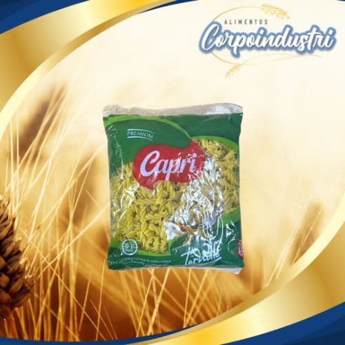 PASTA CORTA CAPRI TORNILLO 12 UND 500GR