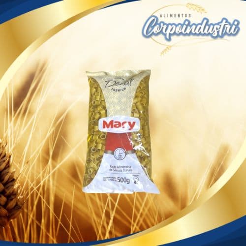 PASTA CORTA MARY PREM DEDAL 12 UND 500GR