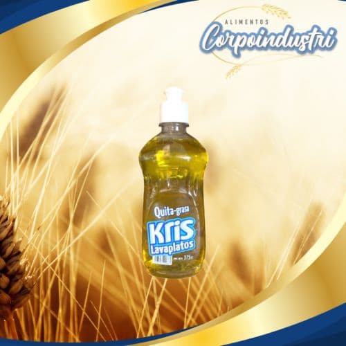 LAVAPLATO LIQ KRIS 12 UND 375ML