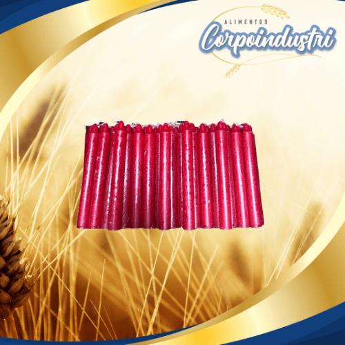 VELAS ROJAS 1 CAJA 80 UND