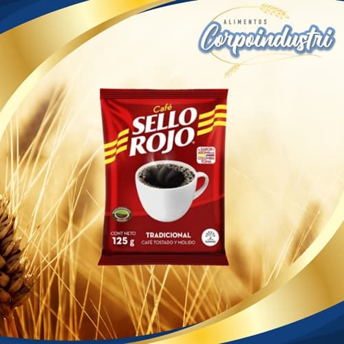 CAFE SELLO ROJO 24 UND 125GR (3KG)