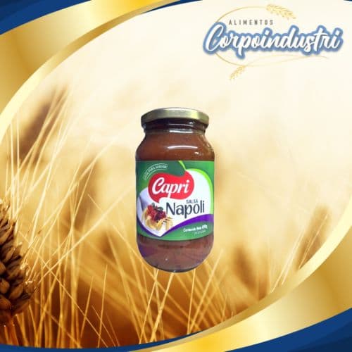SALSA NAPOLI CAPRI 12 UND 490GR