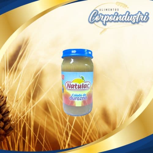 COMPOTA NATULAC DURAZNO 24 UND 186GR