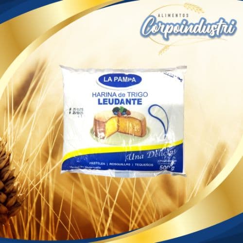 HARINA TRIGO LA PAMPA LEUBS 20 UND 500GR