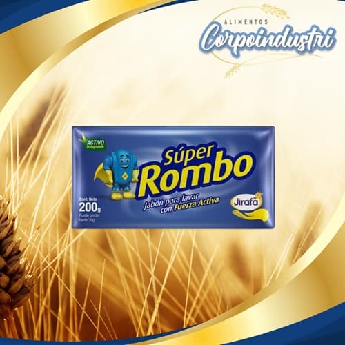 JABON PANELA ROMBO 25 UND 200GR