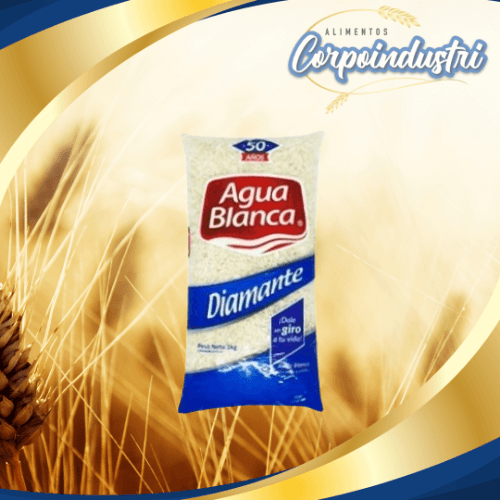 ARROZ AGUA BLANCA DIAMANTE 24 UND 900GR