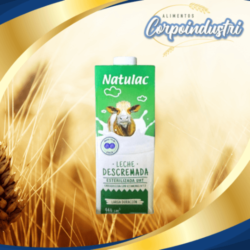 LECHE LIQ NATULAC DESCREMAD 12 UND 948ML