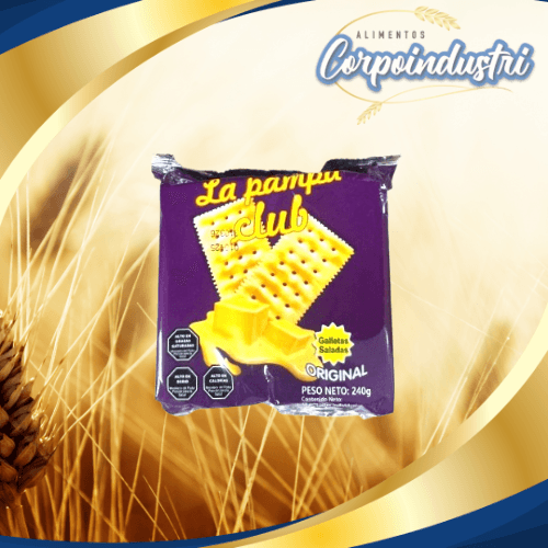 GALLETA LA PAMPA CLUB 9 PAQ 240GR