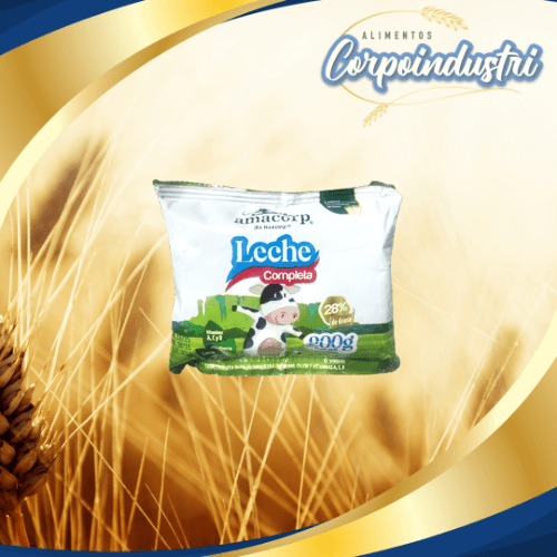 LECHE EN POLVO AMACORP 25 UND 200GR