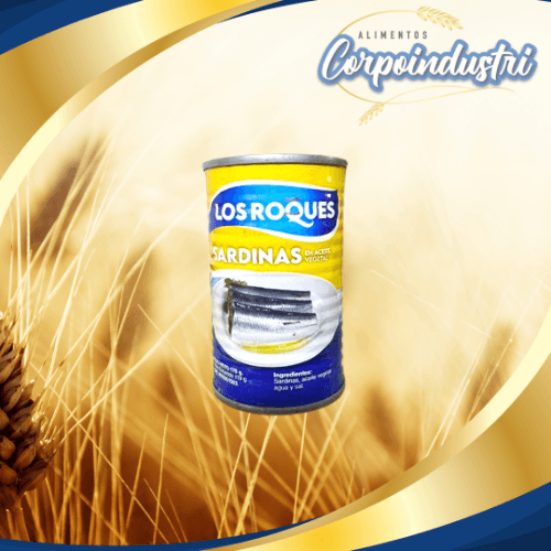 SARDINA LOS ROQUES ACEITE 24 UND 170GR