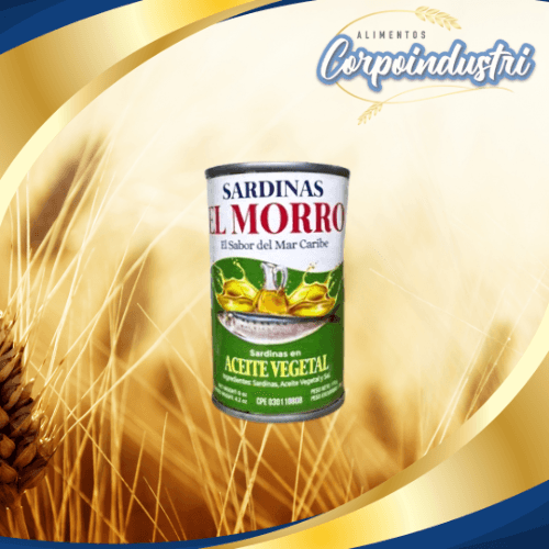 SARDINA EL MORRO EN ACEIT 18 UND 170GR