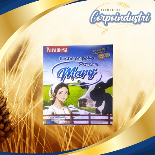 LECHE EN POLVO MARY 12 UND 400GR