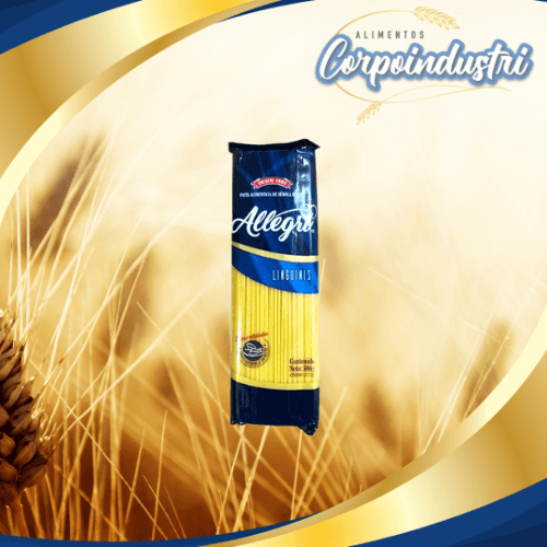 PASTA LARGA ALLEGRI LINGUINI 12 UND 500G - Viveres en Corpoindustri