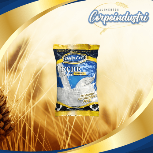 LECHE EN POLVO DOÑA EVA 18 UND 400GR