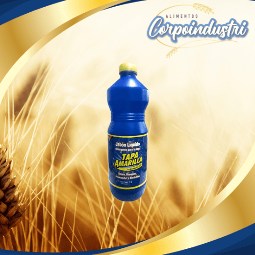 JABON LIQUIDO TAPA AMARILLA 12 UND 1LT