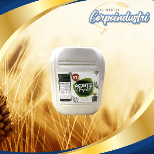 BIDON ACEITE VEGETAL G DLI 1 UND 20LTRS