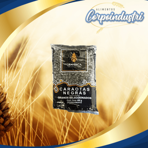 CARAOTAS NEGRAS GRAVENCA 20UND 400GR