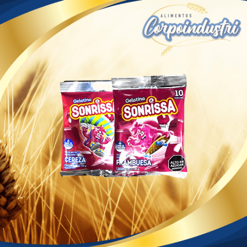 GELATINA SONRISA SURT 1 DISPLAY 132GR