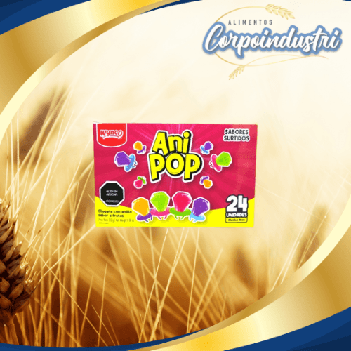 CHUPETA ANI POP 1 DISPLAY 24 UND