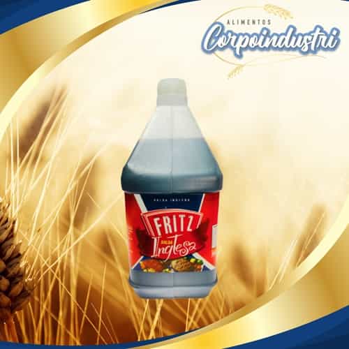 GALON SALSA FRITZ INGLESA 1 UND 3.6LTRS - Viveres en Corpoindustri