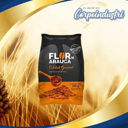 CAFE FLOR DE ARAUCA 15 UND 200GR - Viveres en Corpoindustri