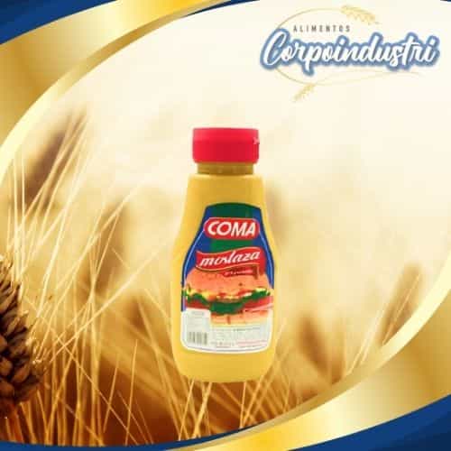 MOSTAZA COMA 24 UND 270GR - Viveres en Corpoindustri