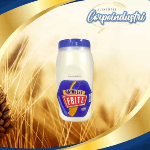 GALON MAYONESA FRITZ 1 UND 3.35KG - Viveres en Corpoindustri