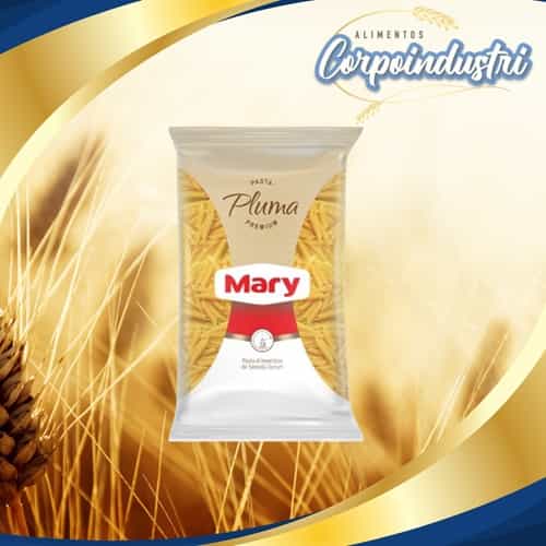 PASTA CORTA MARY PREM PLUM 12 UND 500GR - Viveres en Corpoindustri