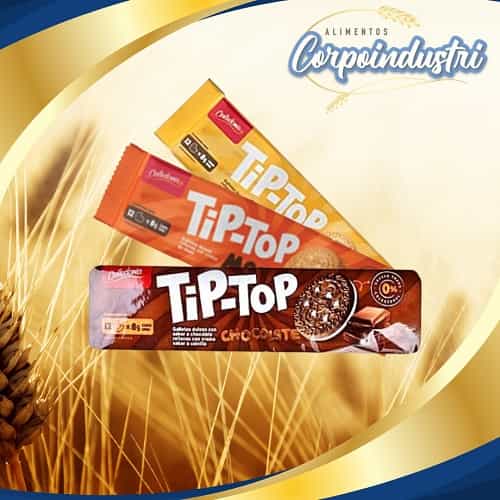 GALLETA TIP-TOP 48 UND 96GR (SURTIDA) - Confiteria en Corpoindustri